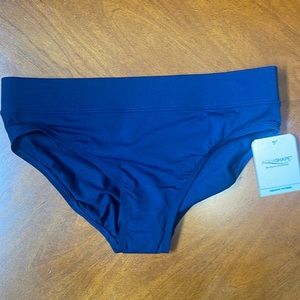 Dolfin Aquashape conservative, brief bottoms, blue L